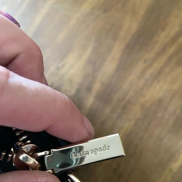 NWOT Kate Spade Rory Crossbody Black Saffiano Leather - Picture 9 of 9